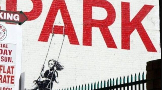 Πωλείται σε δημοπρασία κτίριο στο Λος Άντζελες με τοιχογραφία του Banksy