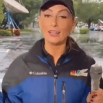 Κυκλώνας Ίαν: Δημοσιογράφος έβαλε προφυλακτικό στο μικρόφωνό της [ΒΙΝΤΕΟ]