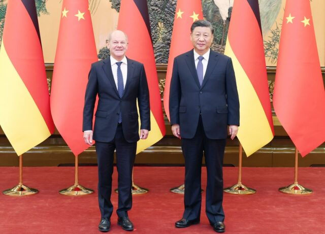 Συνάντηση Σολτς – Σι Τζινπίνγκ στο Πεκίνο – Τι συζήτησαν