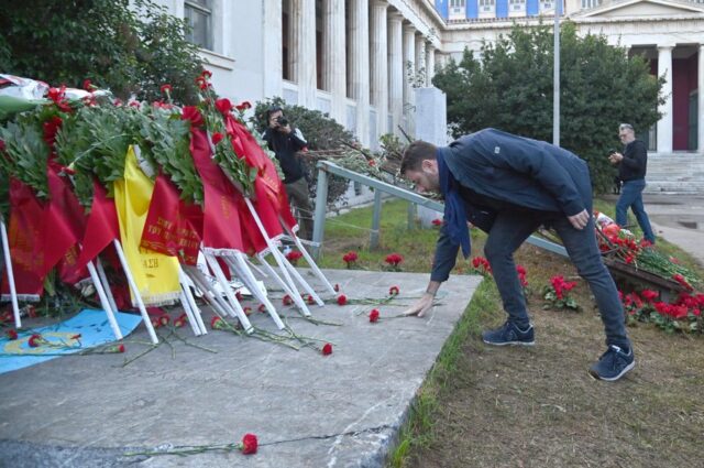 Στο Πολυτεχνείο ο Νίκος Ανδρουλάκης: Γεγονός παγκόσμιας εμβέλειας και εθνικό ορόσημο αγώνων