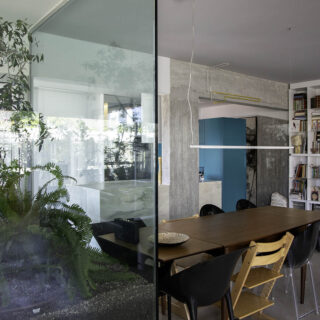 Στην Αγία Παρασκευή, ένα κάποτε σκοτεινό διαμέρισμα του ‘79, λούστηκε με φως