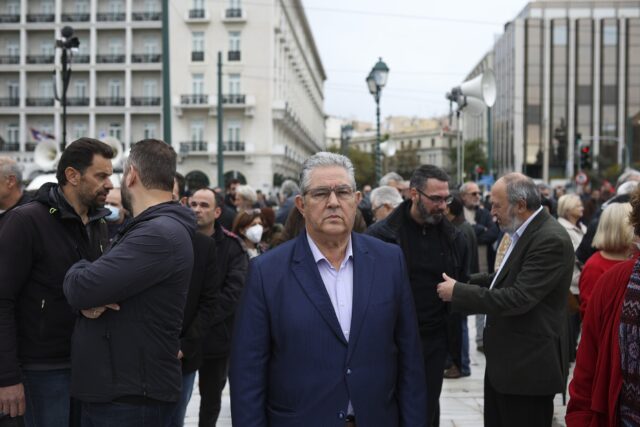 Κουτσούμπας: «Δεν φταίει η κακιά η ώρα, αλλά το καπιταλιστικό κέρδος για το έγκλημα στα Τέμπη»