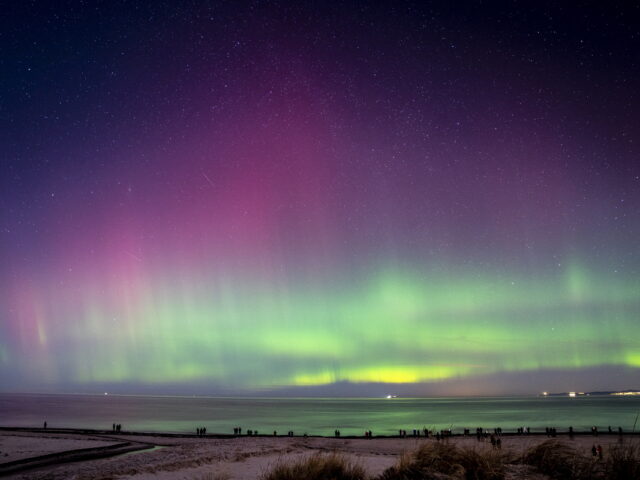 Βόρειο Σέλας στη Δανία. Το μαγικό φως στο σκοτάδι