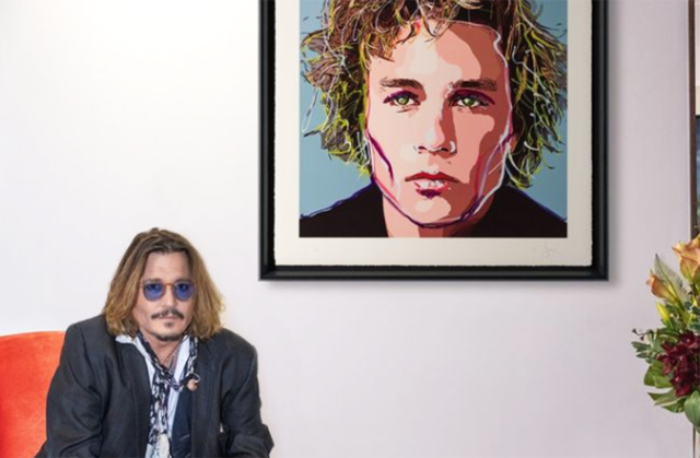 «Friends & Heroes II», νέα εικαστικά έργα από Johnny Depp