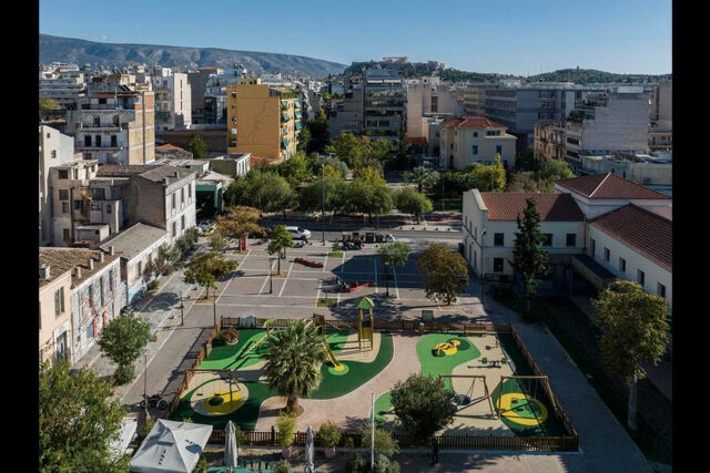 Το Ίδρυμα Ωνάση φέρνει το παιχνίδι και στην πλατεία Αυδή