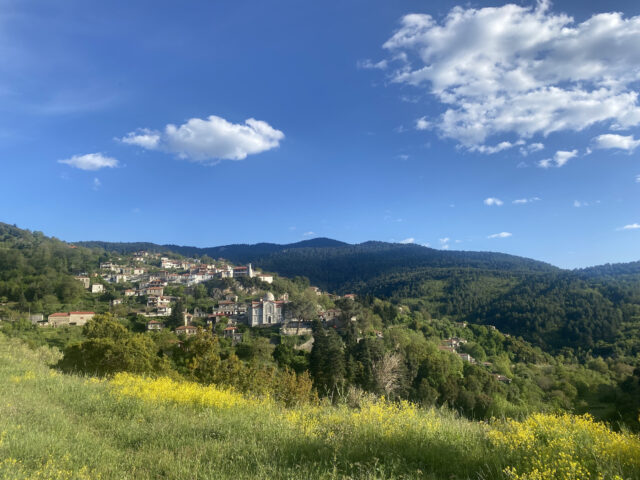 Απρίλης Ανθομήνας και Λαμπριάτης στη Βαμβακού Λακωνίας
