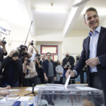 Εκλογές 2023: Νίκη της ΝΔ δείχνει το exit poll των τηλεοπτικών σταθμών, με ενσωμάτωση στο 100%