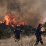 Κερατέα: Αναζωπύρωση της πυρκαγιάς