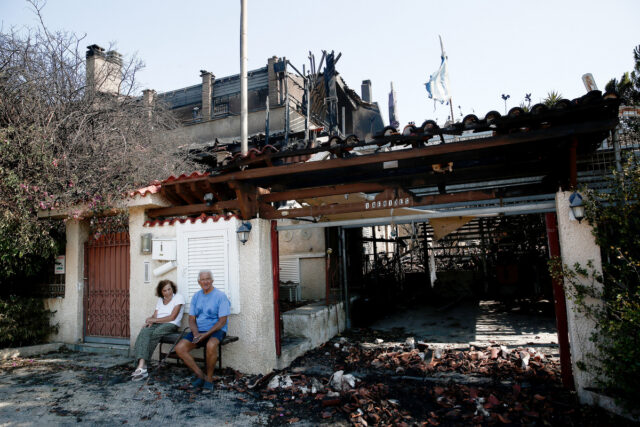 Ξεκίνησαν οι καταγραφές των καταστροφών από την πυρκαγιά στην Ανατολική Αττική