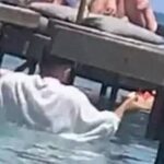 Ρόδος: «Το νερό έφτασε στο στήθος του γιατί είναι κοντός», λέει ο ιδιοκτήτης του beach bar για τον σερβιτόρο