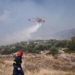 Μήνυμα του 112 για τη φωτιά στο Ρέθυμνο