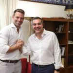 Συνάντηση Τσίπρα – Κασσελάκη: «Σου εύχομαι να είσαι σιδεροκέφαλος, θα σου χρειαστεί»