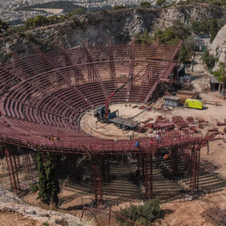 Το νέο Θέατρο Λυκαβηττού αποκαλύπτεται μέσα από ένα ατμοσφαιρικό Timelapse 80 δευτερολέπτων [ΒΙΝΤΕΟ]