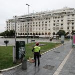 Εργατικό ατύχημα στο κέντρο της Θεσσαλονίκης – Τραυματίστηκε εργαζόμενη στην καθαριότητα