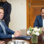 Συνάντηση Κασσελάκη με τον Κύπριο Πρόεδρο Ν. Χριστοδουλίδη