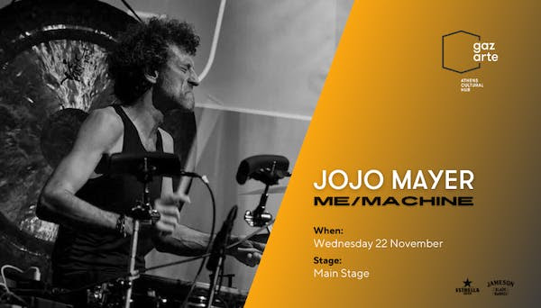 O θρυλικός JoJo Mayer στο Gazarte Main Stage