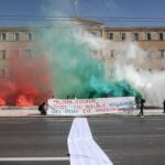 Πανεκπαιδευτικό συλλαλητήριο και μήνυμα αλληλεγγύης στον λαό της Παλαιστίνης από τους μαθητές και φοιτητές της Αθήνας