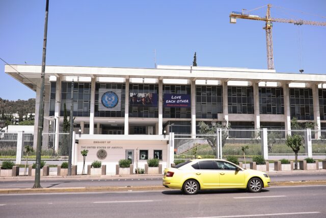 Εργατικό δυστύχημα στην αμερικανική πρεσβεία