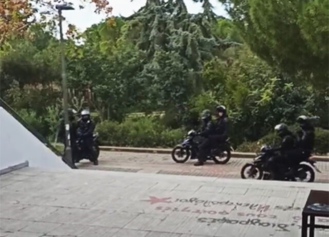 Έφοδος αστυνομικών σε νέα κατάληψη στο Εθνικό Μετσόβιο Πολυτεχνείο