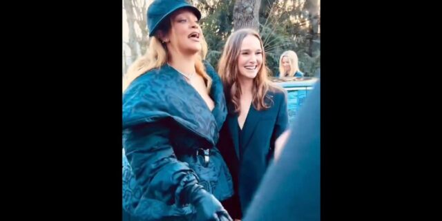 Όταν η Ριάνα συνάντησε τη Νάταλι Πόρτμαν στο Παρίσι