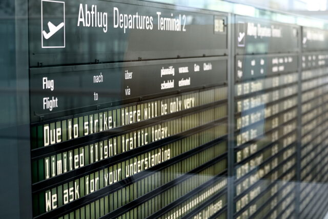 Γερμανία: Απεργιακές κινητοποιήσεις στα αεροδρόμια
