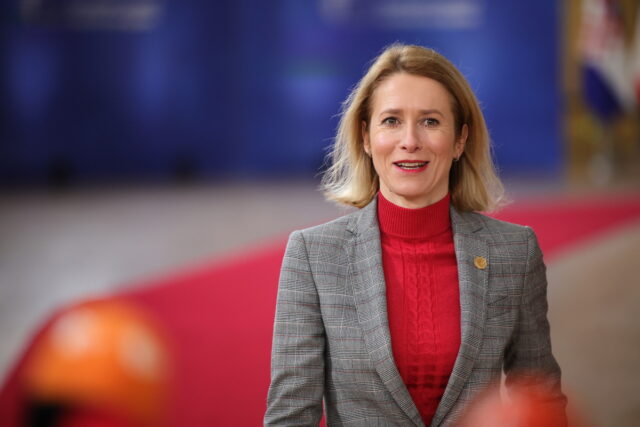 Η Ρωσία κήρυξε καταζητούμενη την πρωθυπουργό της Εσθονίας, Κάγια Κάλας