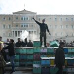Συγκέντρωση διαμαρτυρίας μελισσοκόμων στο Σύνταγμα
