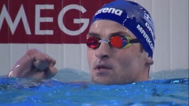 Έκτη στον κόσμο η εθνική στα 4Χ200μ ελεύθερο,  με νέο πανελλήνιο ρεκόρ