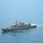 Νίκος Δένδιας: «Περήφανοι» για την πρώτη εμπλοκή της ελληνικής φρεγάτας στον κόλπο του Άντεν