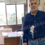 Πέταξαν μπογιές στον Κώστα Αγοραστό