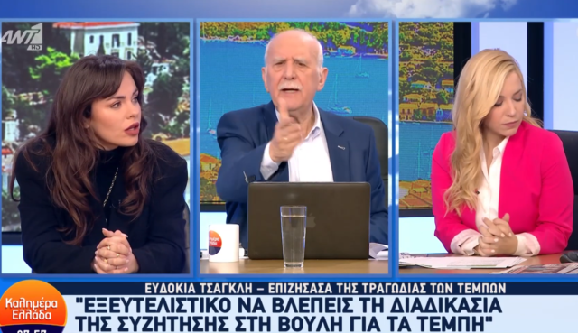 Ε. Τσαγκλή: «Εξευτελιστικό και επώδυνο να βλέπεις τη διαδικασία της συζήτησης στη Βουλή για τα Τέμπη»