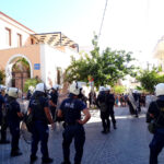 Επιχείρηση εκκένωσης της κατάληψης Rosa Nera στα Χανιά