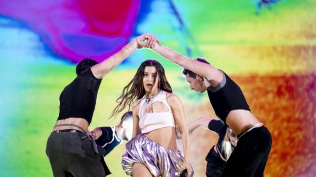 Κυκλοφόρησε το πρώτο βίντεο από την πρόβα της Μαρίνας Σάττι στη σκηνή της Eurovision