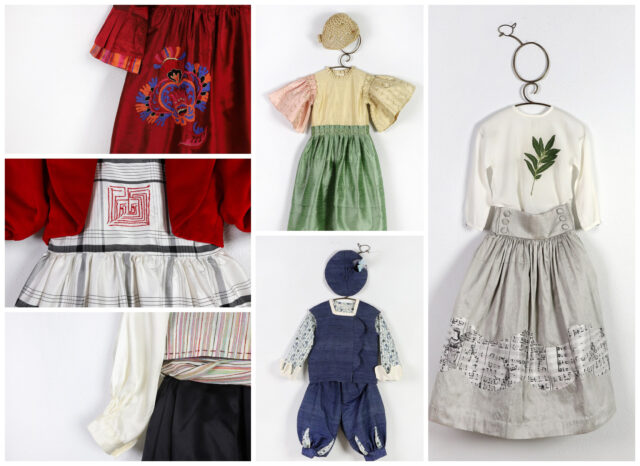 «Κέντησα κλωστή-κλωστή τον δικό μου μύθο…»: Χειροποίητα παιδικά ρούχα της Σοφίας Μελά εμπνευσμένα από τον ελληνικό πολιτισμό