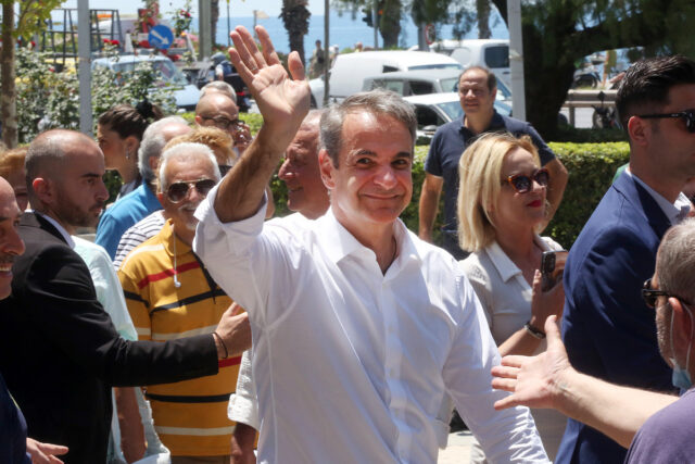 Στο Π. Φάληρο ο Κυρ. Μητσοτάκης: «Δε θα γυρίσουμε ποτέ πίσω στο 2015»