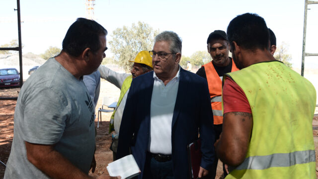 ΚΚΕ: Στο εργοτάξιο στο Ελληνικό ο Δημήτρης Κουτσούμπας