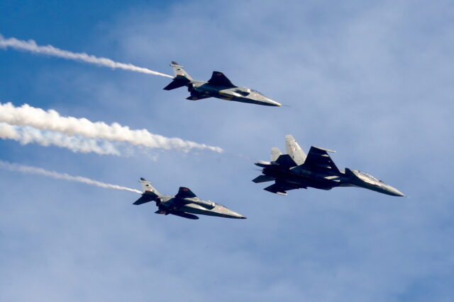 Η Ουκρανία έπληξε ρωσικό μαχητικό αεροσκάφος τελευταίας γενιάς