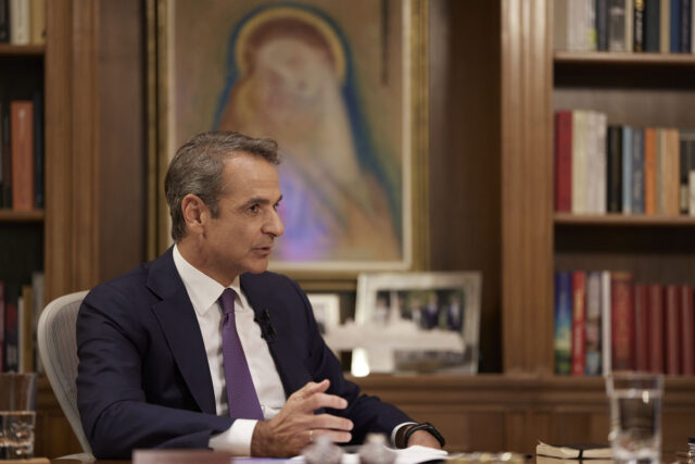 Κυρ. Μητσοτάκης στο Bloomberg: «Η ΝΔ παραμένει η κυρίαρχη πολιτική δύναμη στην Ελλάδα»