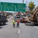 Αθηνών-Κορίνθου: Παραμένει κλειστή η εθνική οδός προς Κόρινθο