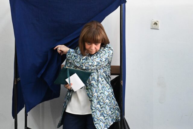 Ευρωεκλογές 2024 – Κ. Σακελλαροπούλου: «Η ψήφος είναι η πιο δυνατή φωνή των πολιτών»