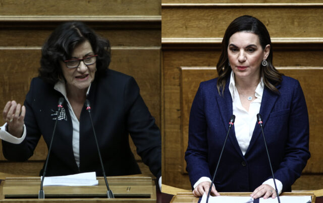 Βουλή: Η Θεανώ Φωτίου είπε «άει στο διάολο» στην Όλγα Κεφαλογιάννη [ΒΙΝΤΕΟ]