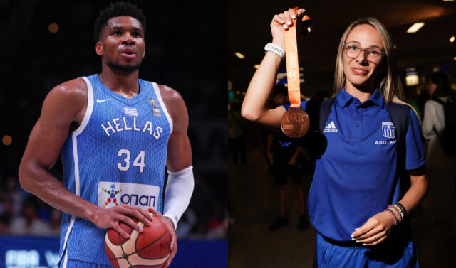Ολυμπιακοί Αγώνες 2024: Αντετοκούνμπο και Ντρισμπιώτη οι σημαιοφόροι της Ελλάδας