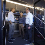 Επίσκεψη Κυρ. Μητσοτάκη στο αμαξοστάσιο της ΟΣΥ