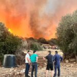 Καλύτερη η εικόνα της φωτιάς στην Εύβοια – Δεν υπάρχει ενιαίο ενεργό μέτωπο