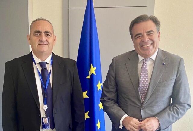 Φρέντι Μπελέρης: Συνάντηση με Μαργαρίτη Σχοινά στο Στρασβούργο