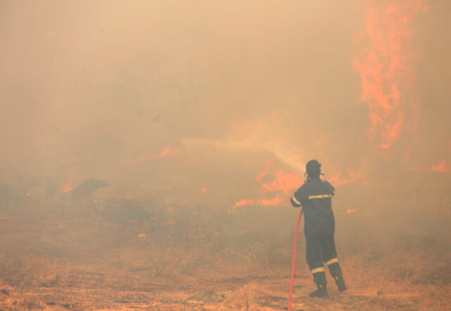 Φωτιά στον Άγιο Κωνσταντίνο Φθιώτιδας