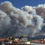 Απανωτά μηνύματα 112 για εκκένωση από Βαρνάβα, Καλέτζι και άλλους οικισμούς προς Γραμματικό