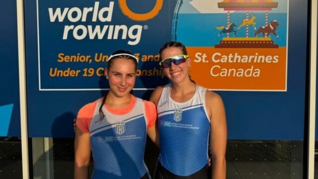 Παγκόσμιο Πρωτάθλημα Κωπηλασίας: Στον τελικό της δικώπου νεανίδων οι Ντάρα και Παπαϊωάννου