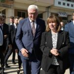 Στο υπό ανέγερση Μουσείο του Ολοκαυτώματος Ελλάδος η Κ. Σακελλαροπούλου με τον Φρανκ – Βάλτερ Σταϊνμάγερ