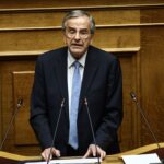 Βουλή: Ανακοινώθηκε και επίσημα η διαγραφή Σαμαρά από την ΚΟ της ΝΔ